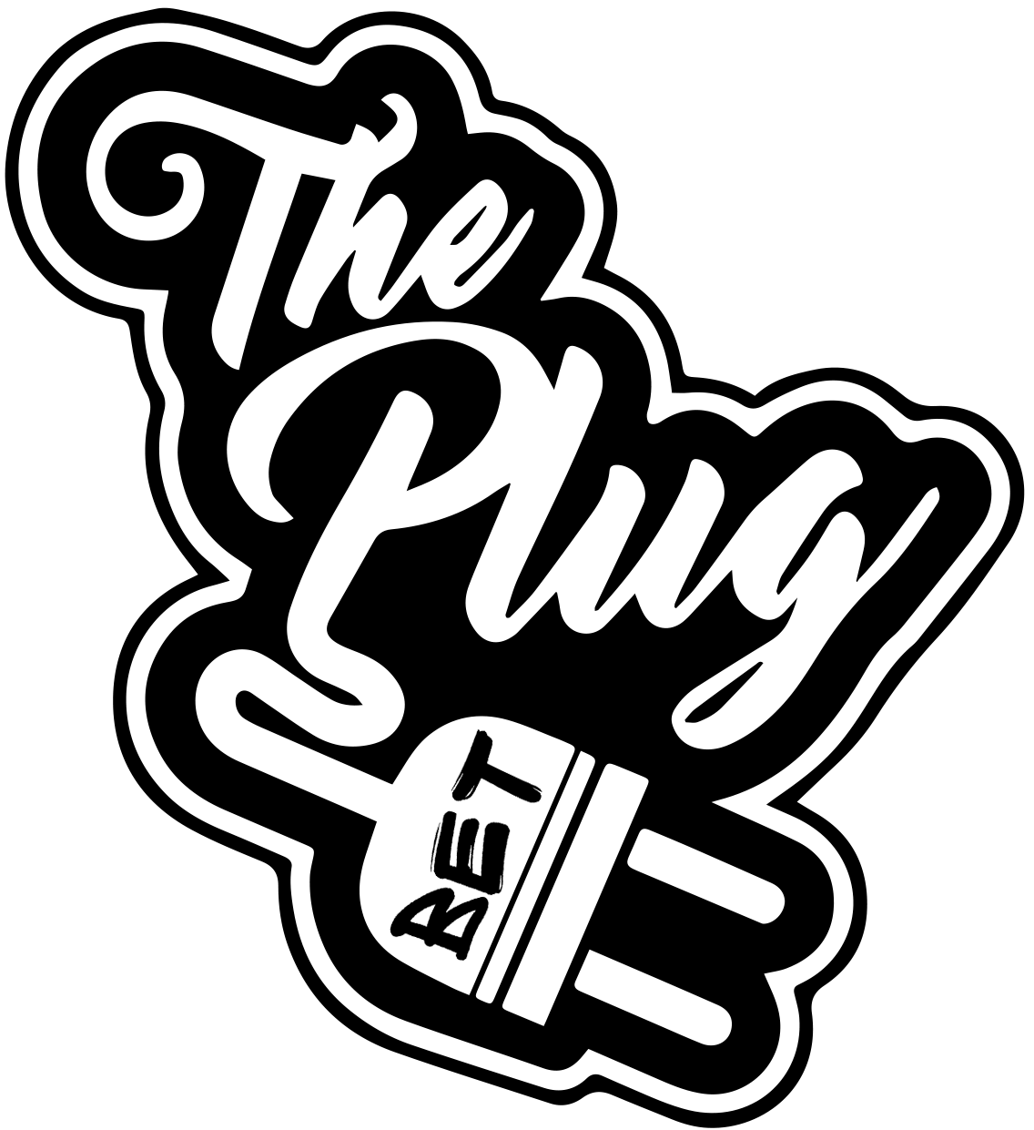 The Plug Bet official black and white logo
